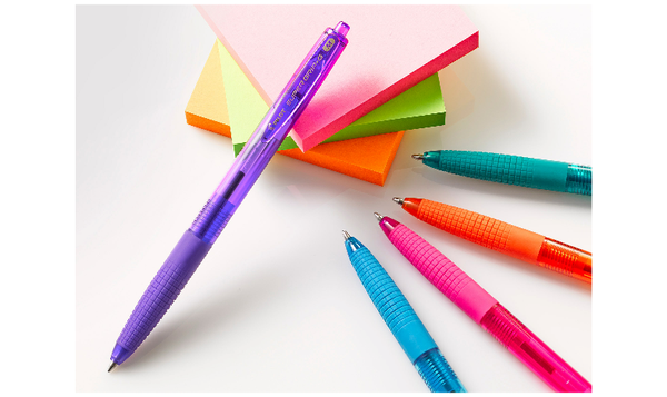 Pilot Super Grip G Retractable Ballpoint Pen Neon