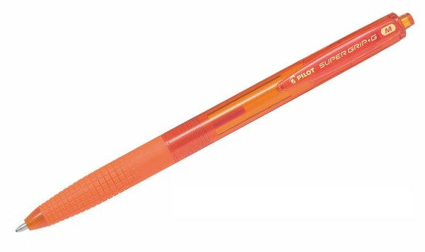 Pilot Super Grip G Retractable Ballpoint Pen Neon