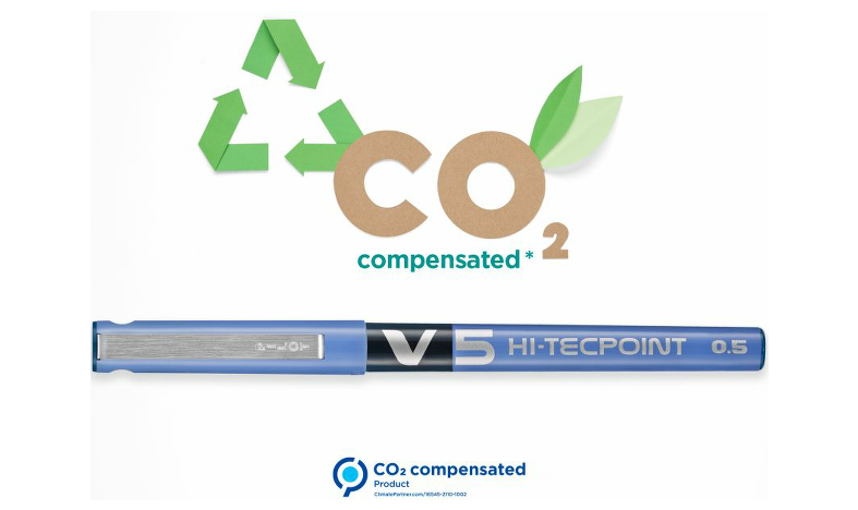 Pilot V5 Hi-Tecpoint Rollerball Pen Set of 4 (Black, Blue, Red, Green)