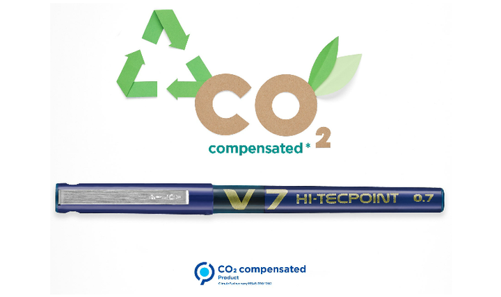 Pilot V7 Hi-Tecpoint Rollerball Pen Box of 20 Blue