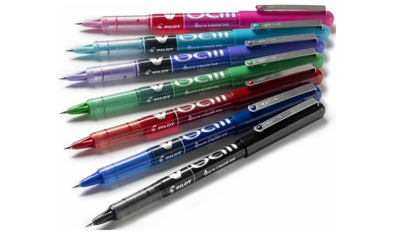 Pilot V Ball 05 Rollerball Pen BLVB5 Assorted Set of 7