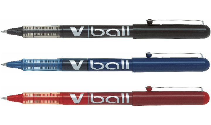 Pilot V Ball 05 Rollerball Pen BLVB5 Assorted Set of 3