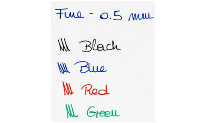 Pilot V Ball 05 Rollerball Pen BLVB5 Assorted Set of 4