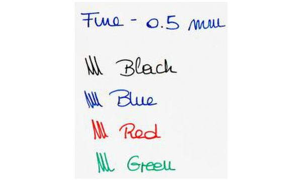 Pilot V Ball 05 Rollerball Pen BLVB5 Assorted Set of 4