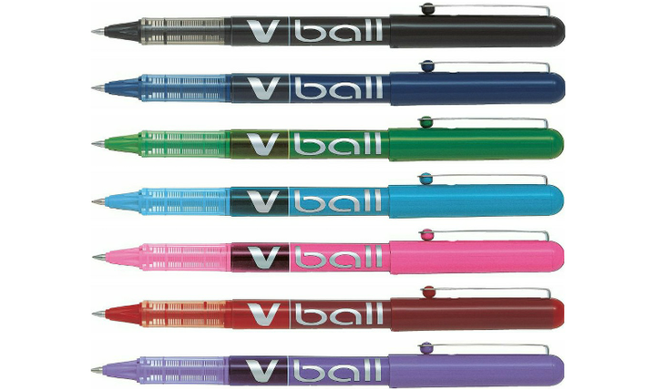 Pilot V Ball 05 Rollerball Pen BLVB5 Assorted Set of 7