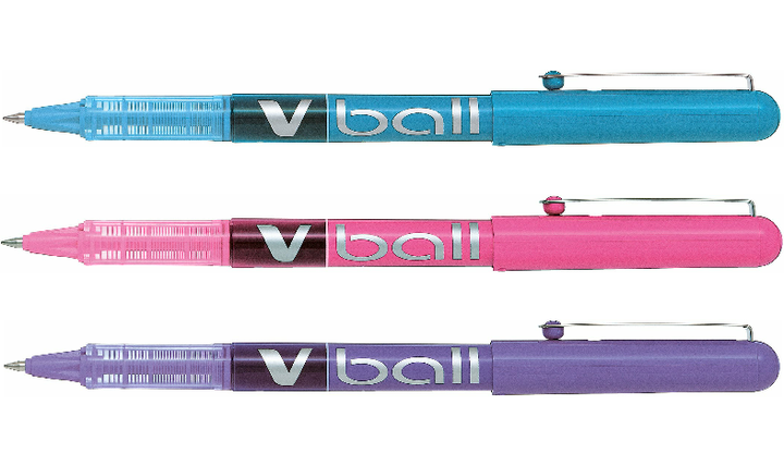 Pilot V Ball 05 Rollerball Pen BLVB5 Set of 3 Assorted