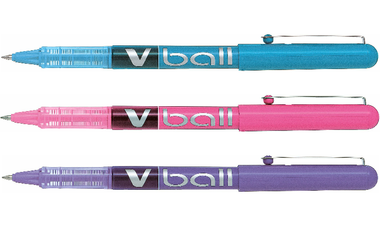Pilot V Ball 05 Rollerball Pen BLVB5 Set of 3 Assorted