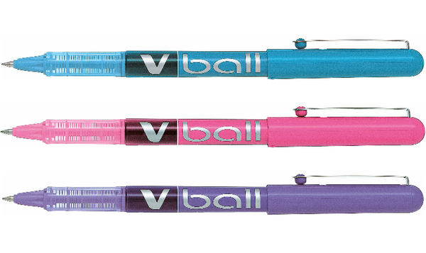 Pilot V Ball 05 Rollerball Pen BLVB5 Set of 3 Assorted