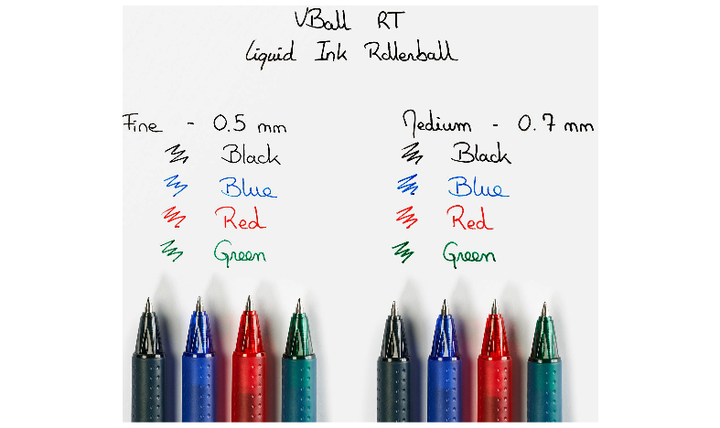 Pilot V Ball 5 RT Retractable Rollerball Pen