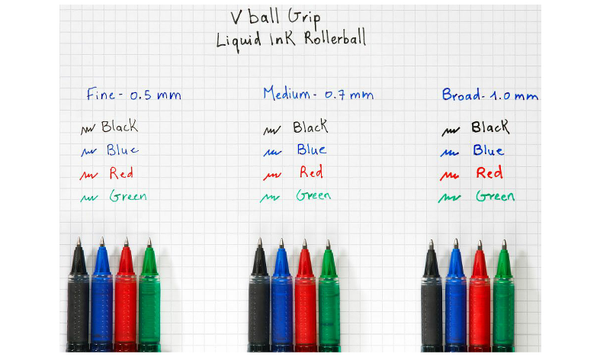 Pilot V Ball Grip 05 Liquid Ink Rollerball Pen