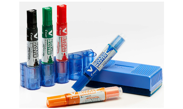 Pilot V Board Master Bullet Tip Whiteboard Marker Kit