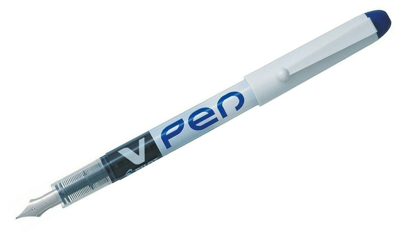 Pilot V-Pen Erasable Ink Fountain Pen Set of 3 Assorted