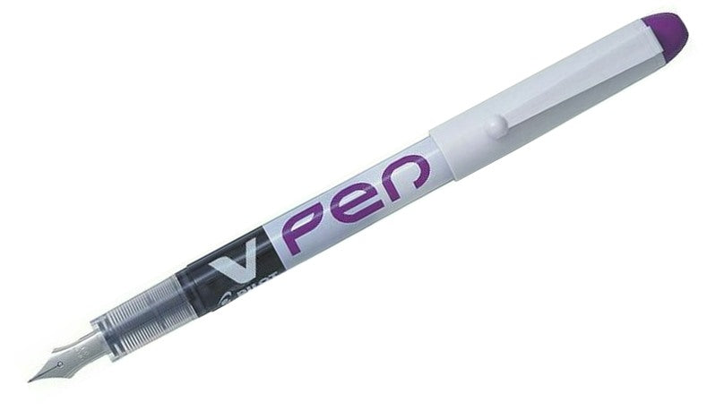 Pilot V-Pen Erasable Ink Fountain Pen Assorted Set of 7