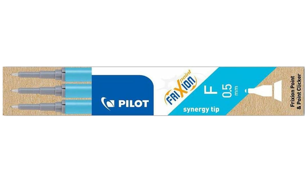 Pilot BLSFRP5 FriXion Point Pen Refill Pack of 3