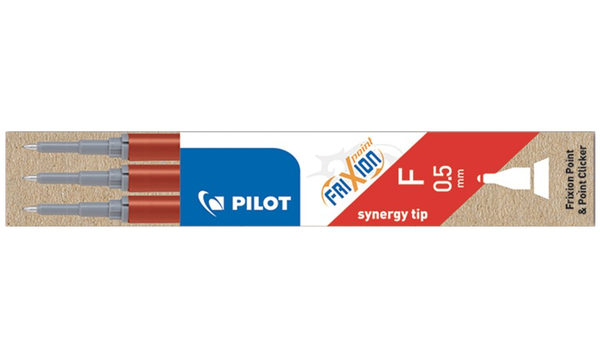 Pilot BLSFRP5 FriXion Point Pen Refill Pack of 3
