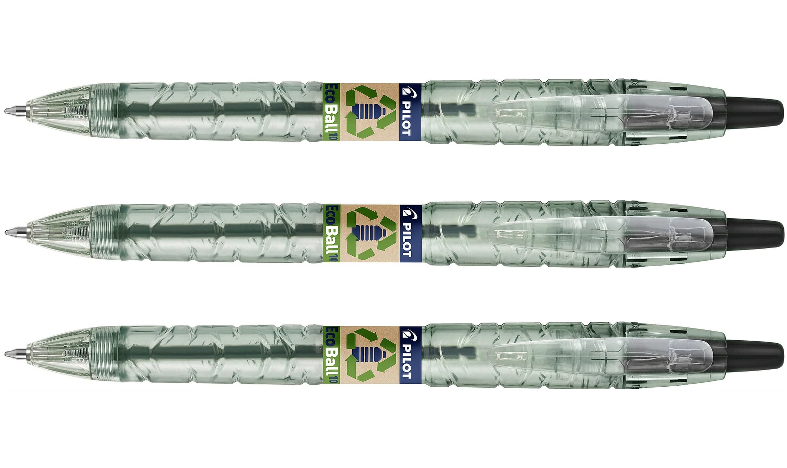 Pilot BegreeN B2P Ecoball Ballpoint Pen Medium Triple Pack Black