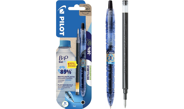 Pilot BegreeN B2P Recycled Gel Rollerball Pen Black with Refill