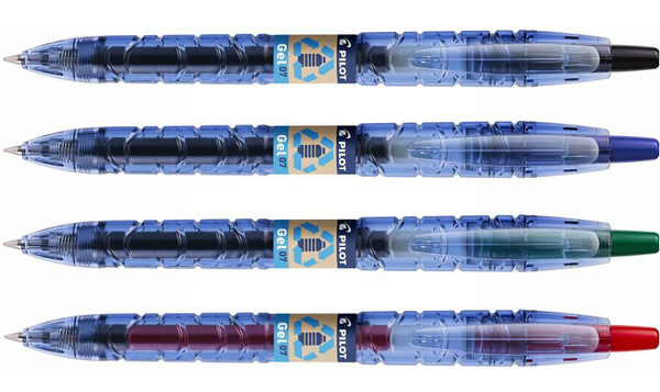 Pilot BegreeN B2P Recycled Gel Rollerball Pen Set of 4 Assorted