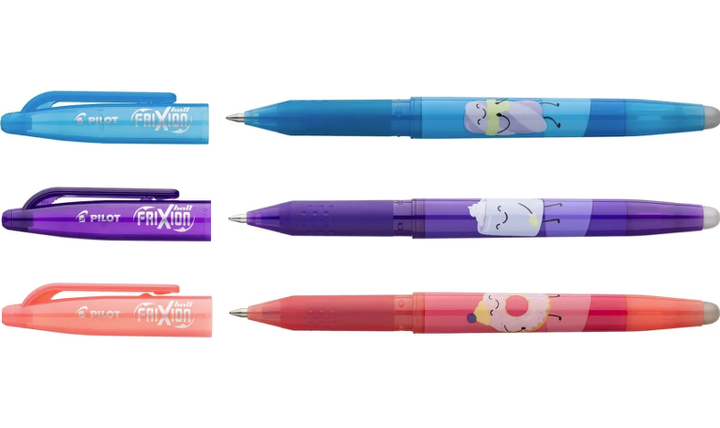 Pilot FriXion Ball Sweet Paradise Erasable Rollerball Pen Assorted Pack of 3