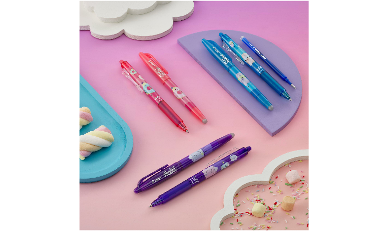 Pilot FriXion Ball Sweet Paradise Erasable Rollerball Pen Assorted Pack of 3