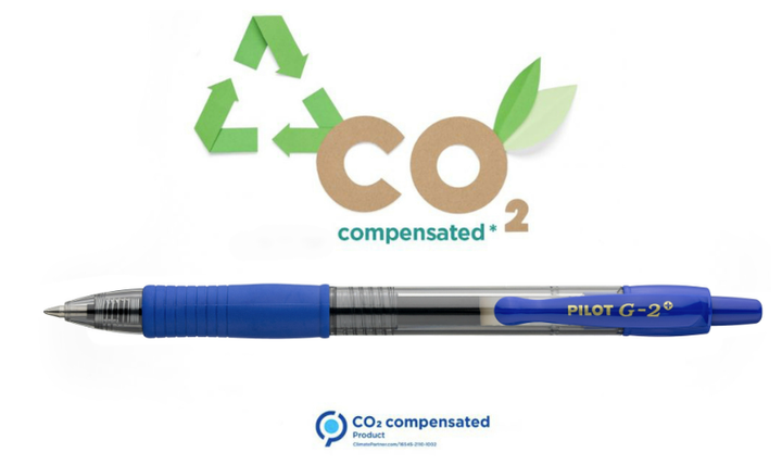 Pilot G-2 Plus BegreeN 0.7 Gel Ink Rollerball Pen Pack of 3 (Black, Blue, Red)
