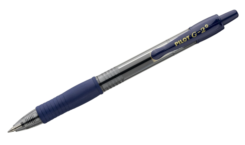 Pilot G-2 Plus BegreeN 0.7 Gel Ink Rollerball Pen Pack of 3 (Black, Blue, Red)
