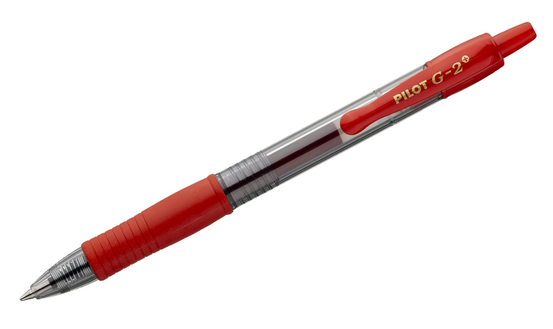 Pilot G-2 Plus BegreeN 0.7 Gel Ink Rollerball Pen Pack of 3 (Black, Blue, Red)