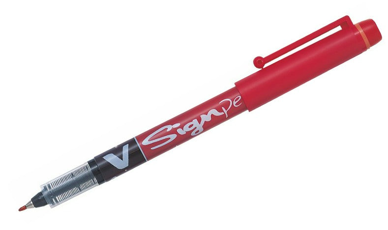 Pilot V Sign Fineliner Marker Pen SWVSP Assorted Set of 3