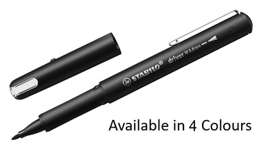 Premium Felt-Tip Pen - STABILO dr!ver - Medium - Assorted Pack Sizes & Colours