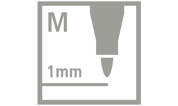 Premium Fibre-Tip Pen - STABILO Pen 68 - Assorted Colours - Packs of 10