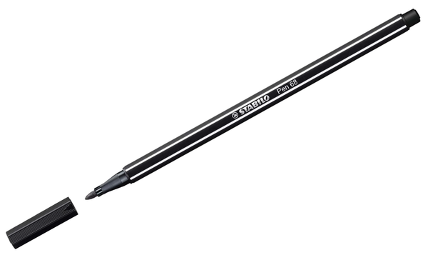 Premium Fibre-Tip Pen - STABILO Pen 68 - Assorted Colours - Singles