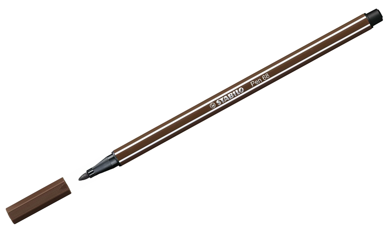 Premium Fibre-Tip Pen - STABILO Pen 68 - Assorted Colours - Singles