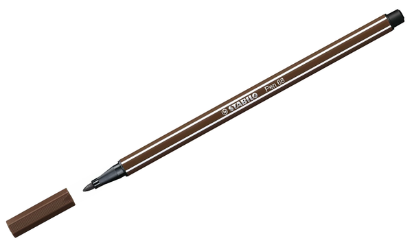 Premium Fibre-Tip Pen - STABILO Pen 68 - Assorted Colours - Singles