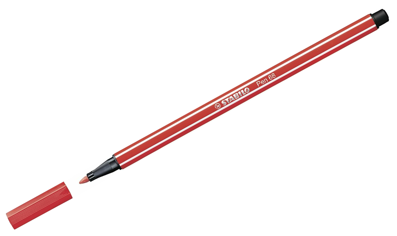 Premium Fibre-Tip Pen - STABILO Pen 68 - Assorted Colours - Singles
