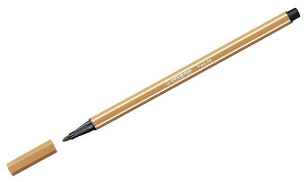 Premium Fibre-Tip Pen - STABILO Pen 68 - Assorted Colours - Singles