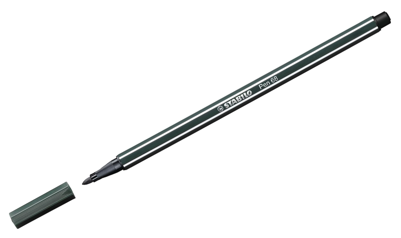 Premium Fibre-Tip Pen - STABILO Pen 68 - Assorted Colours - Singles
