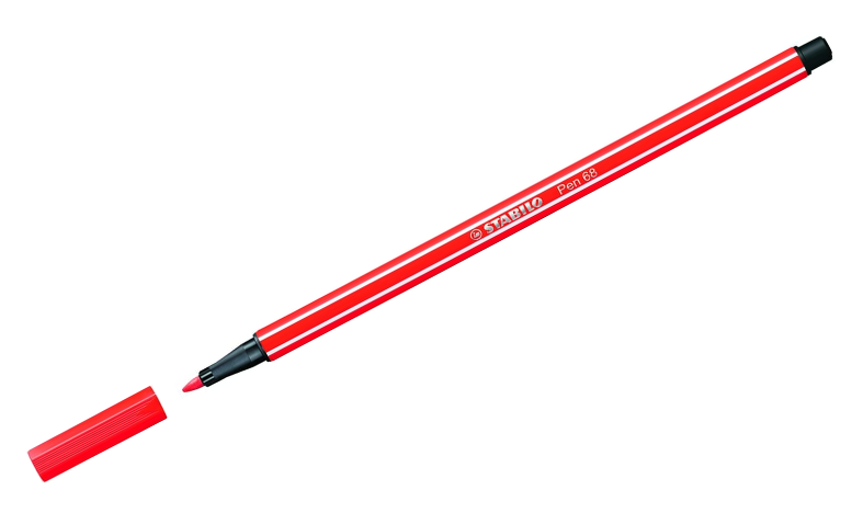 Premium Fibre-Tip Pen - STABILO Pen 68 - Assorted Colours - Singles