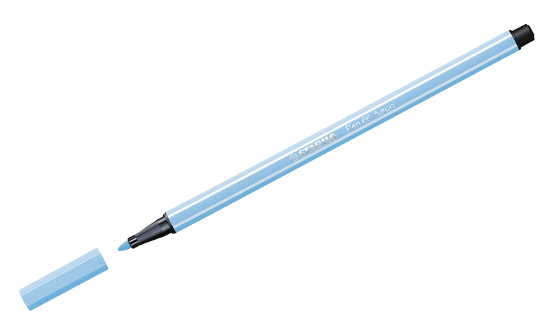 Premium Fibre-Tip Pen - STABILO Pen 68 - Assorted Colours - Singles
