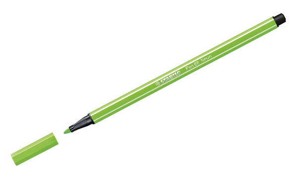 Premium Fibre-Tip Pen - STABILO Pen 68 - Assorted Colours - Singles
