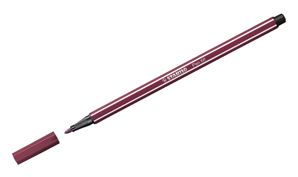 Premium Fibre-Tip Pen - STABILO Pen 68 - Assorted Colours - Singles