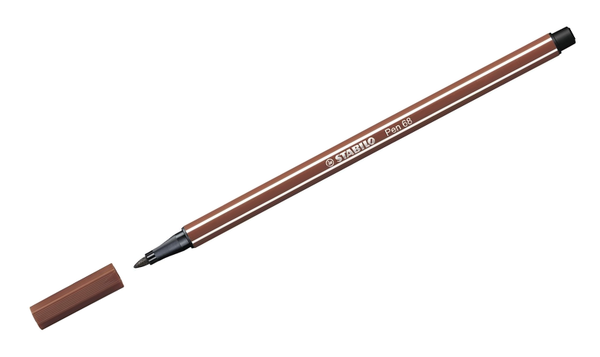Premium Fibre-Tip Pen - STABILO Pen 68 - Assorted Colours - Singles