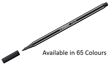 Premium Fibre-Tip Pen - STABILO Pen 68 - Assorted Colours - Singles