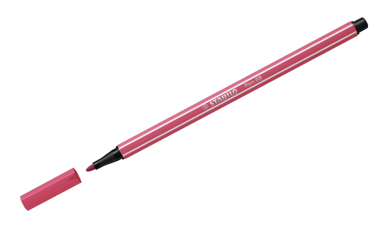 Premium Fibre-Tip Pen - STABILO Pen 68 - Assorted Colours - Singles