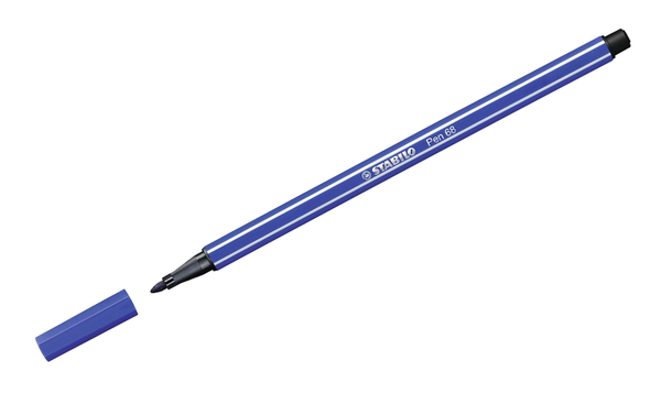 Premium Fibre-Tip Pen - STABILO Pen 68 - Assorted Colours - Singles