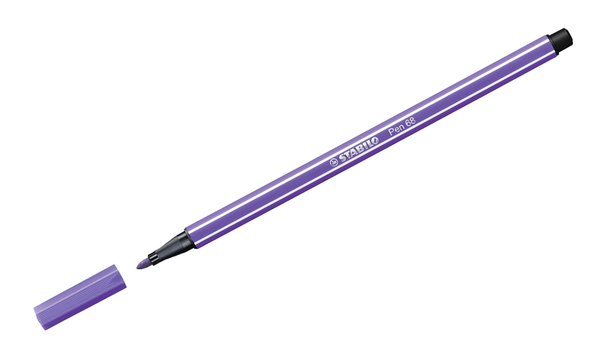 Premium Fibre-Tip Pen - STABILO Pen 68 - Assorted Colours - Singles