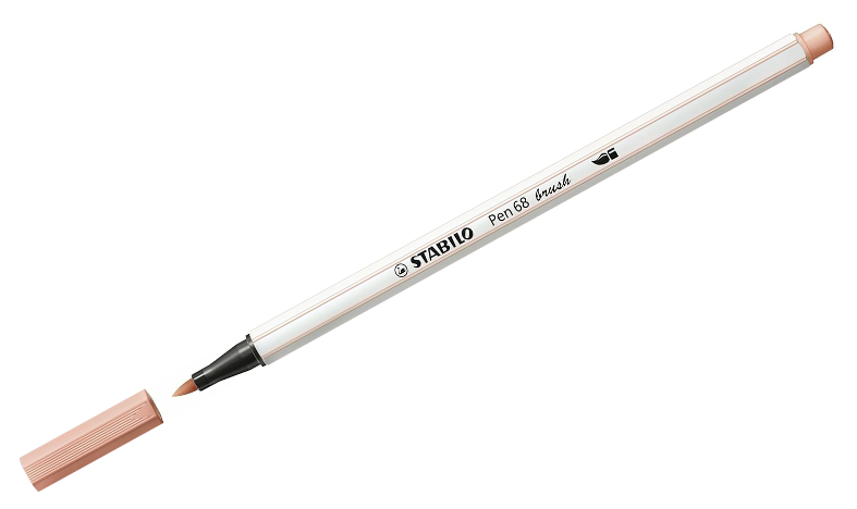 Premium Fibre-Tip Pen with Brush Tip - STABILO Pen 68 Brush - Assorted Pack Sizes &amp; Colours