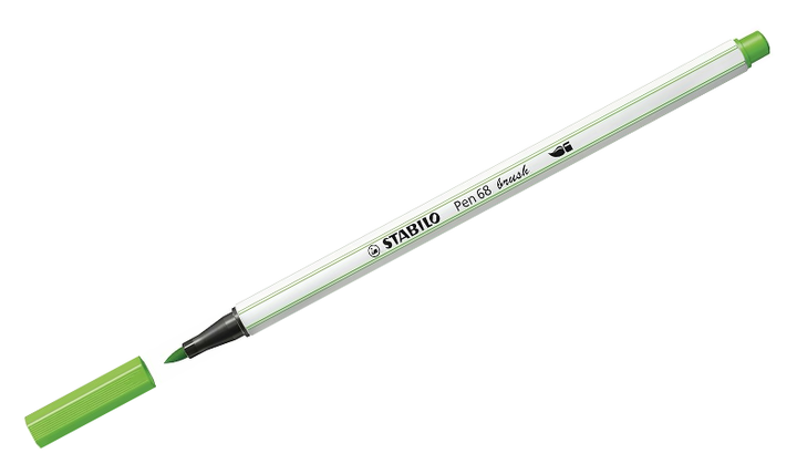 Premium Fibre-Tip Pen with Brush Tip - STABILO Pen 68 Brush - Assorted Pack Sizes &amp; Colours