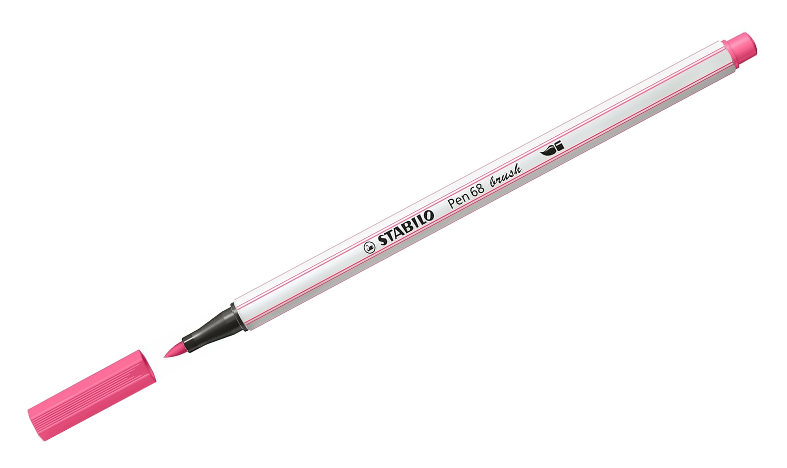 Premium Fibre-Tip Pen with Brush Tip - STABILO Pen 68 Brush - Assorted Pack Sizes &amp; Colours