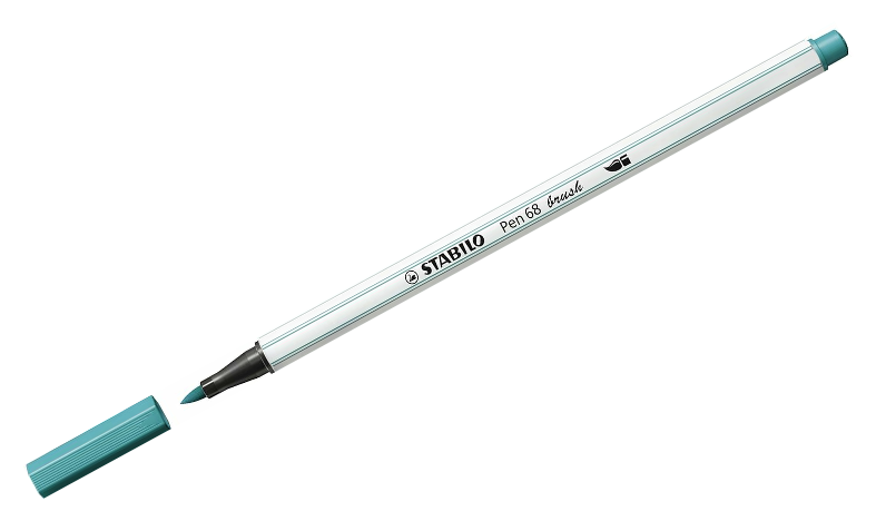 Premium Fibre-Tip Pen with Brush Tip - STABILO Pen 68 Brush - Assorted Pack Sizes &amp; Colours