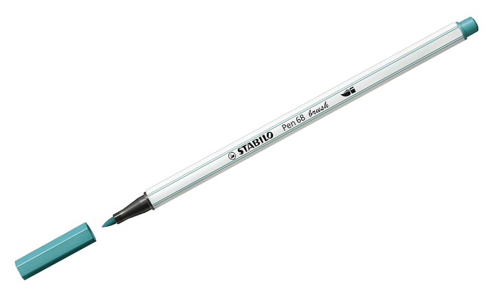 Premium Fibre-Tip Pen with Brush Tip - STABILO Pen 68 Brush - Assorted Pack Sizes &amp; Colours